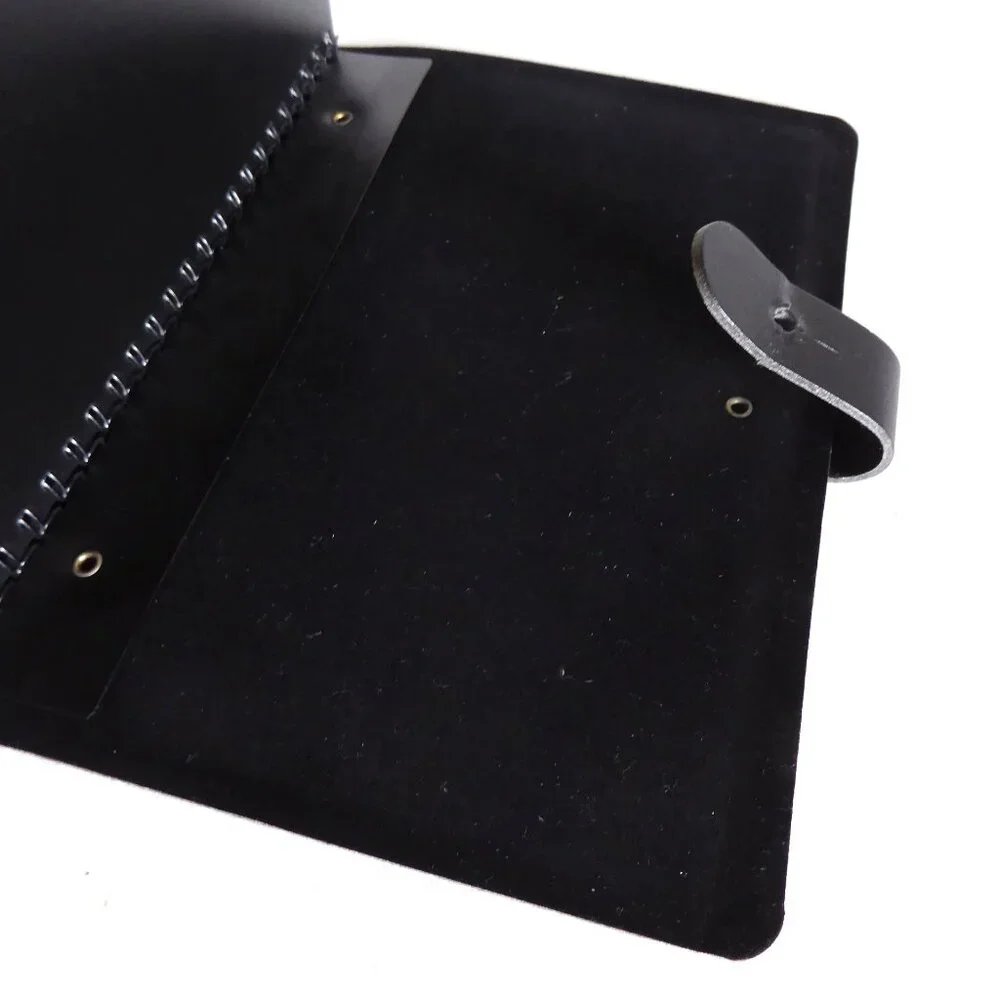 NEW PRAT PARIS PAMPA LEATHER PRESENTATION PORTFOLIO BOOK SHEET PROTECTOR CASE